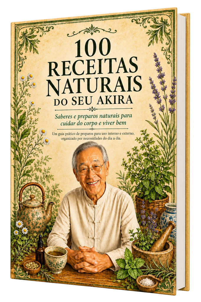 Livro 100 Receitas Naturais do Seu Akira