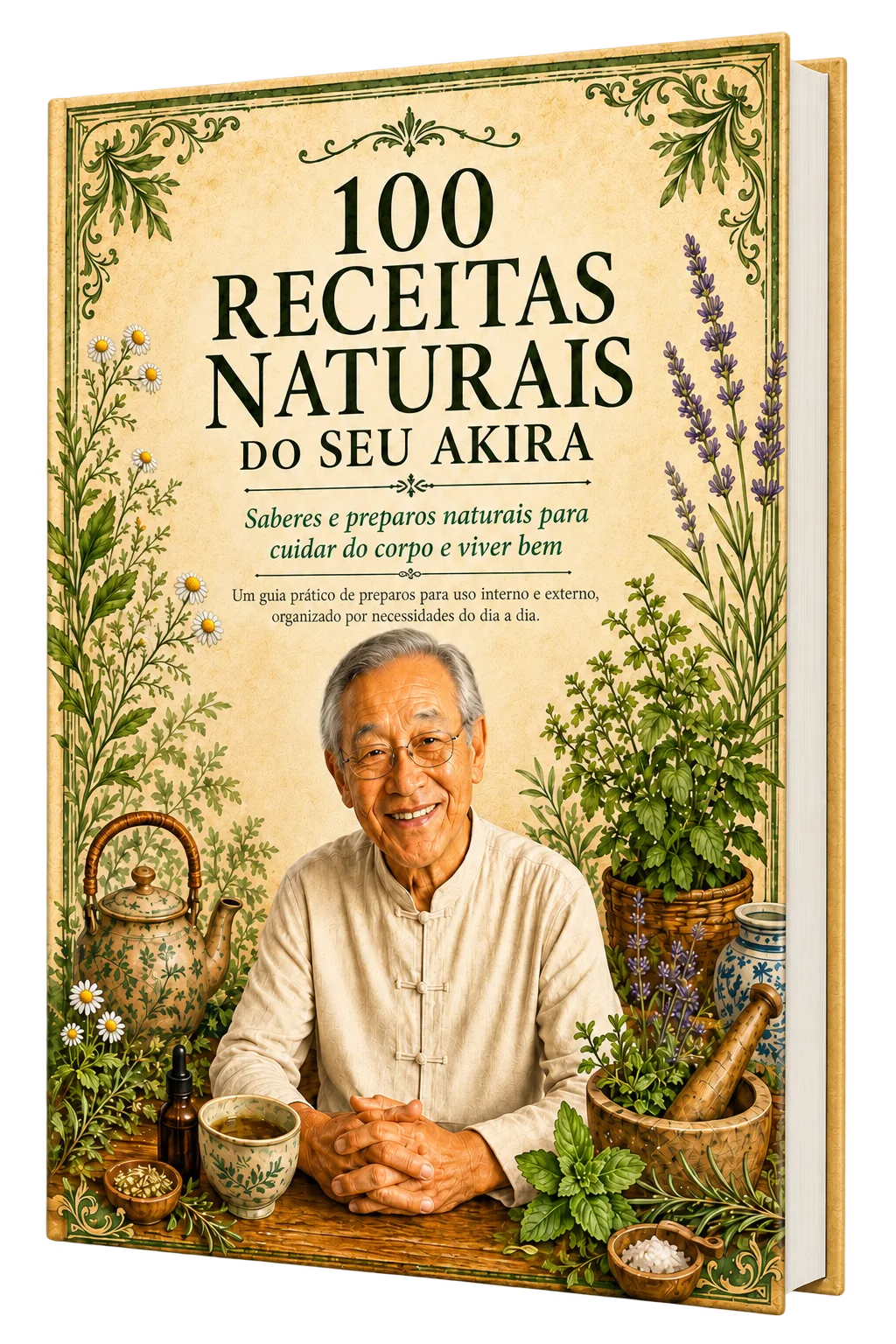 Livro 100 Receitas Naturais do Seu Akira